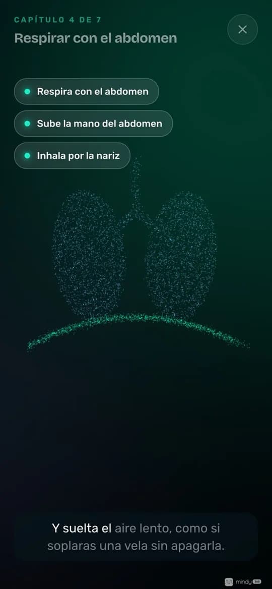Cápsula Respira conmigo