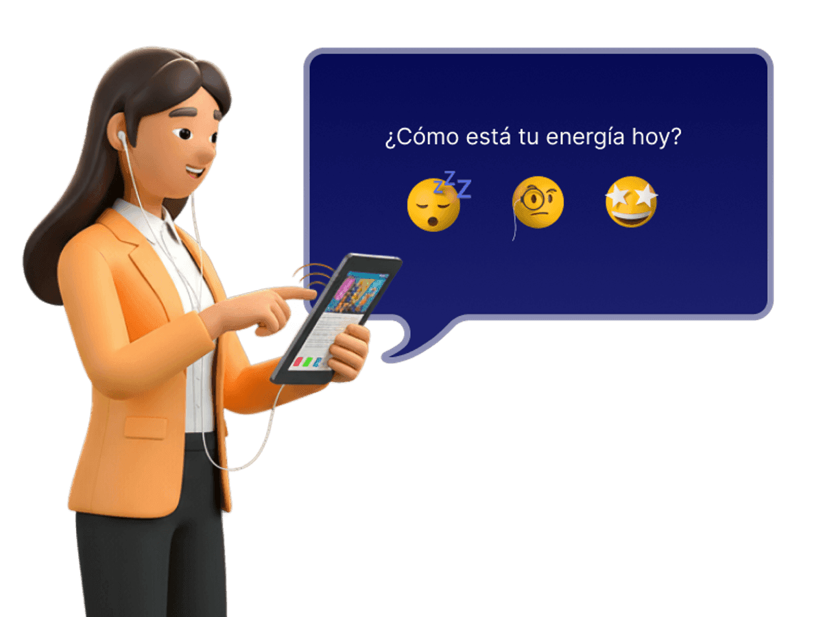Check-in diario: ¿Cómo está tu energía hoy?